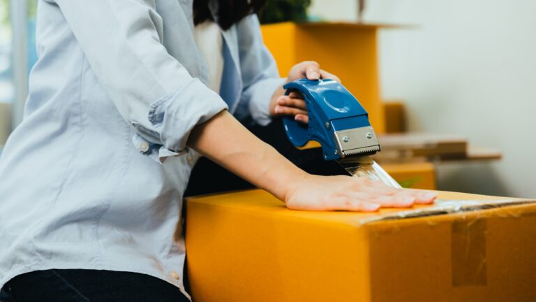 Items securely packed for local or international courier