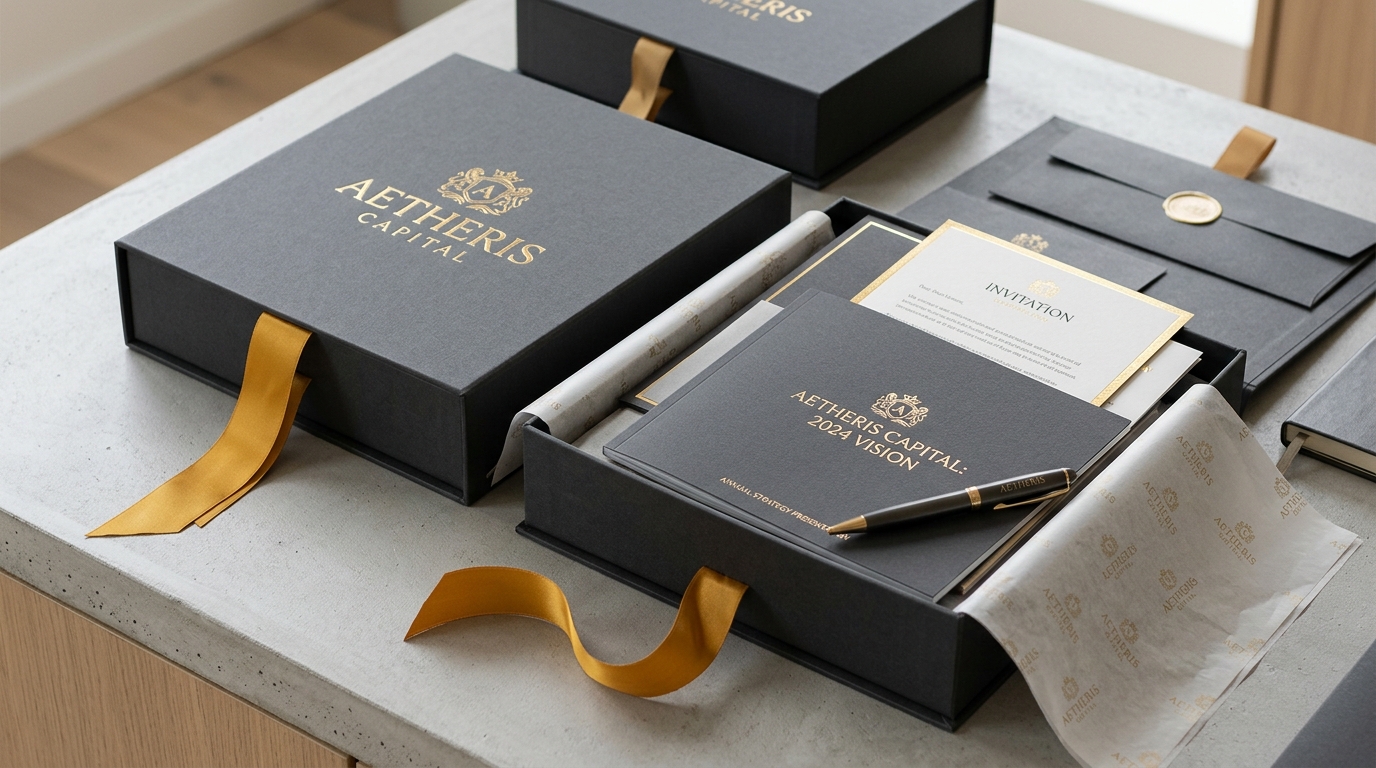 Curated corporate product presentation